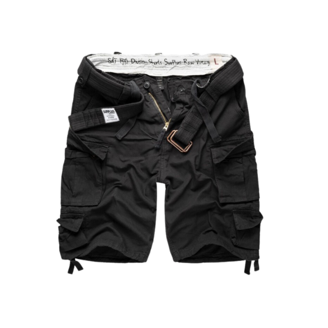 Surplus Division Shorts, Black