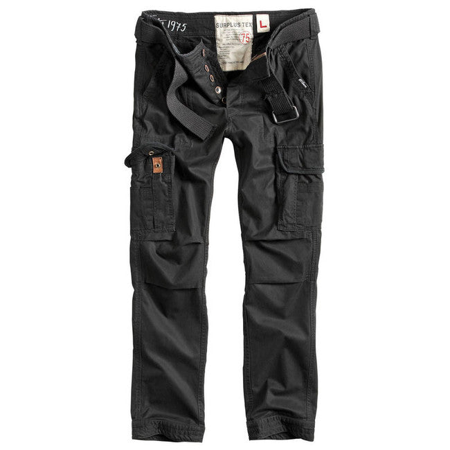 Surplus Premium Slimmy Trousers, Black
