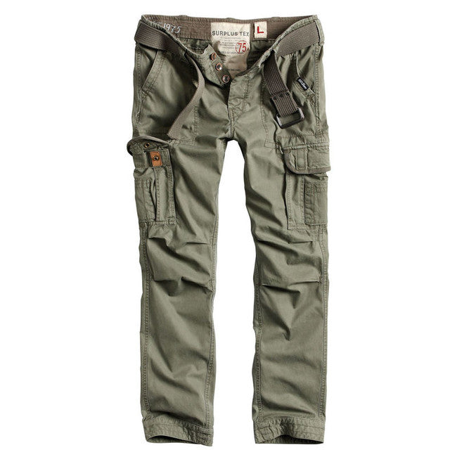 Surplus Premium Slimmy Trousers, Olive