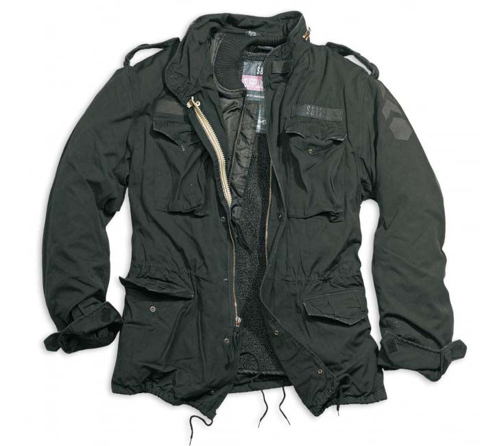 Surplus Regiment M65 Jacket, Black