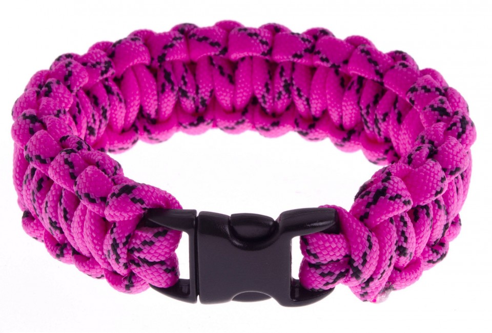 O&T Paracord Bracelet, Pink