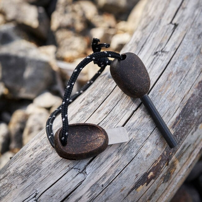 LIGHT MY FIRE Firesteel BIO Scout Striker 2in1, Brown