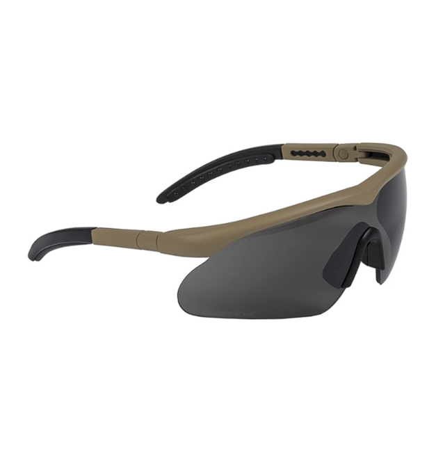 Swiss Eye Raptor Safety Tactical Glasses, Coyote