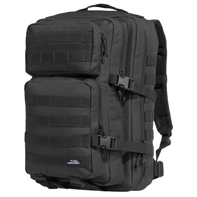 Tac Maven Assault Large Backpack, Black