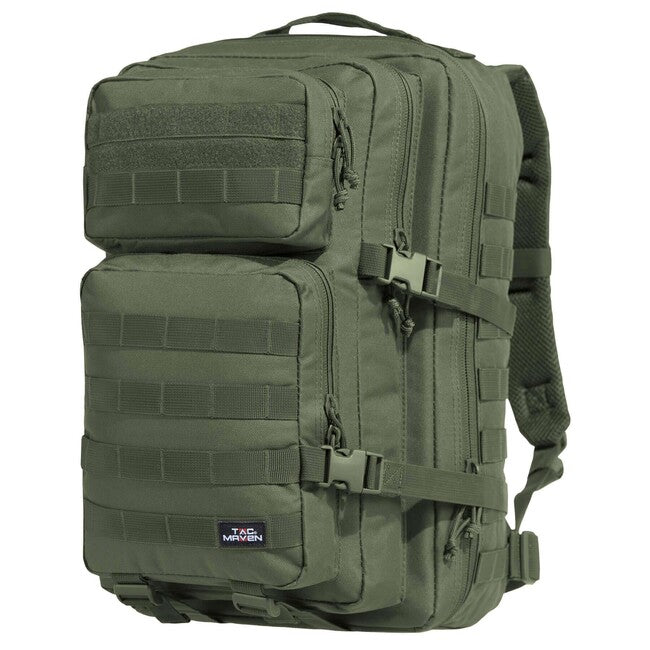Tac Maven Assault Large Backpack, Olive