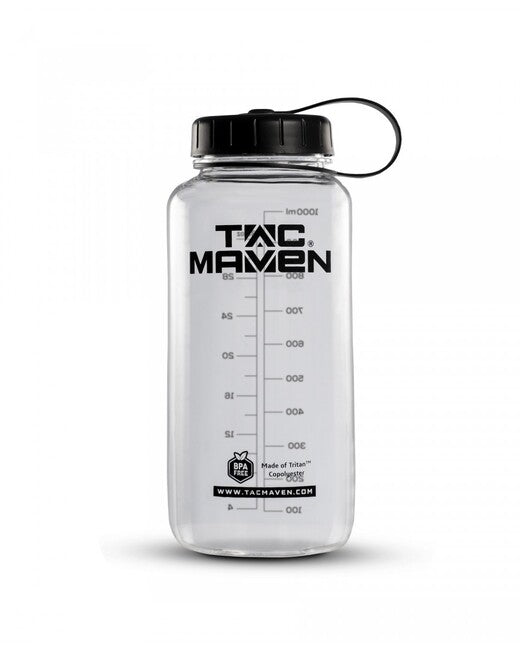 Tac Maven Norman Tritan Bottle, Transparent, 1L