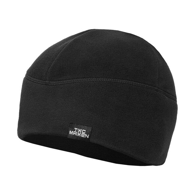 Tac Maven Oros Fleece Beanie, Black