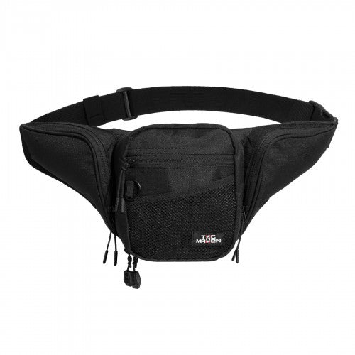 Tac Maven Nemea 2.0 Concealed Carry Hip Pack, Black