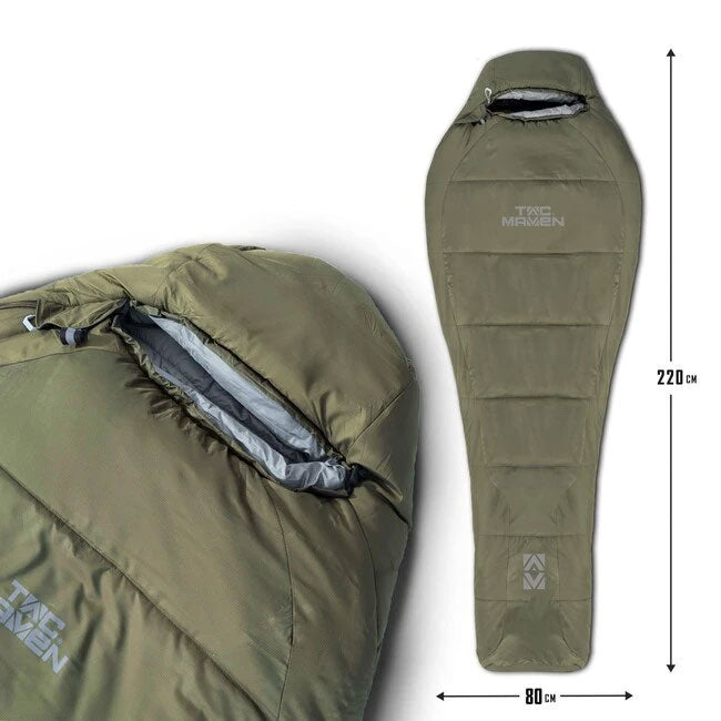 Tac Maven Mummy Sleeping Bag 360gr/m², RAL7013