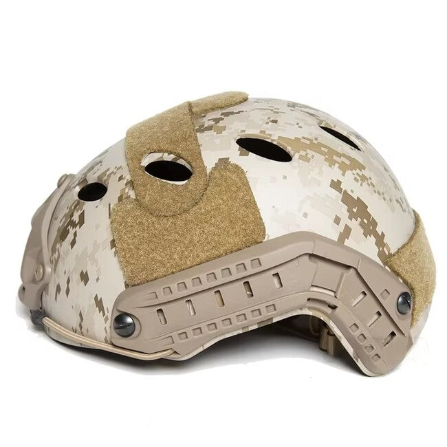 DRAGOWA Tactical Fast PJ Shadow Helmet, Digital Desert