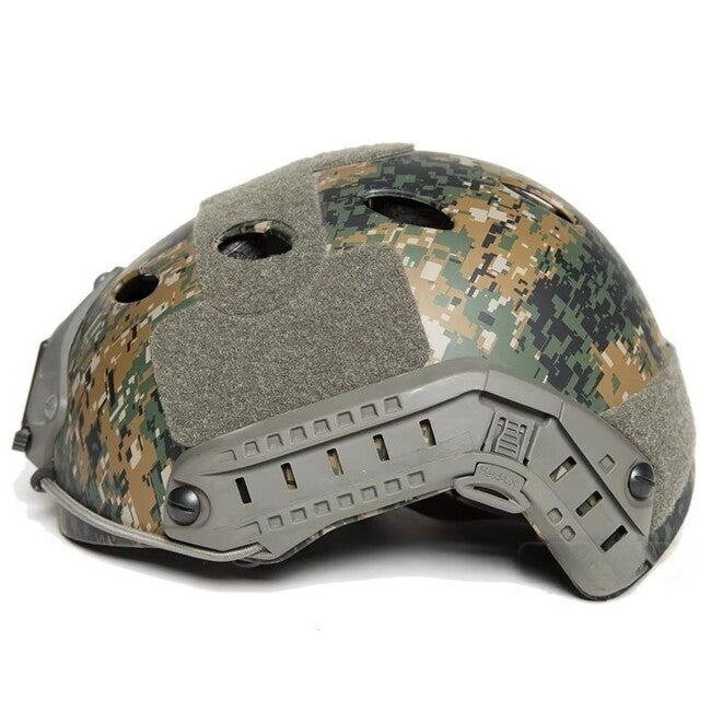 DRAGOWA Tactical Fast PJ Shadow Helmet, Digital Woodland