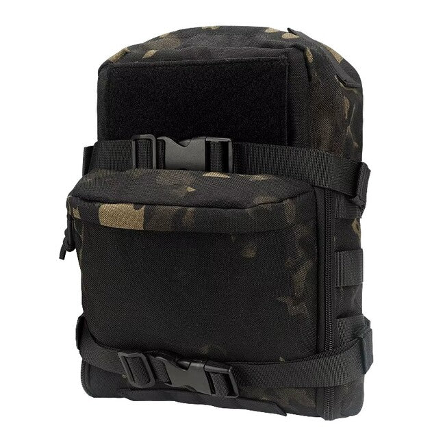 DRAGOWA Tactical Legion Tactical Water Bottle Carrier for Tactical Vest, CP Black