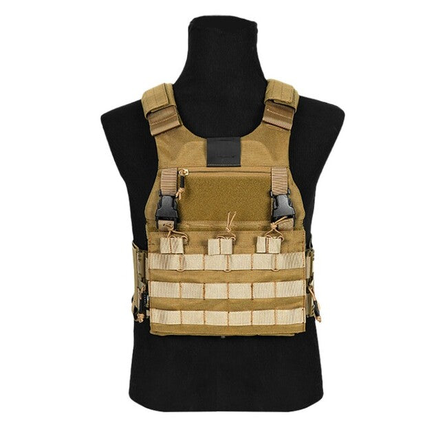 DRAGOWA Tactical Lightning Vest, Coyote