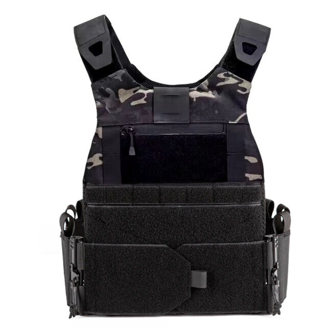 DRAGOWA Tactical Maverick Tactical Vest, Black CP