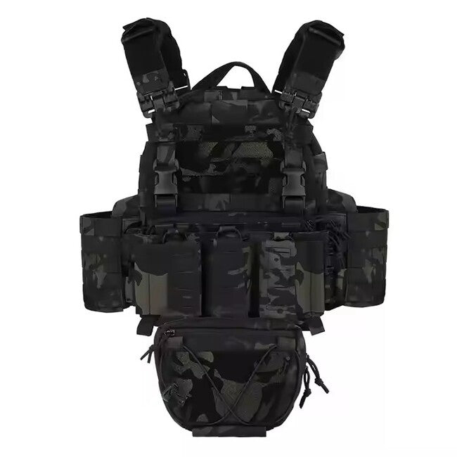 DRAGOWA Tactical Taktická vesta Raven, CP black