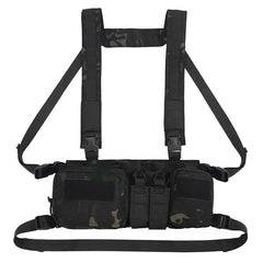 DRAGOWA Tactical Recon Chest Rig, Black