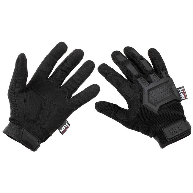 MFH Professional Action Tactical Gloves, Black