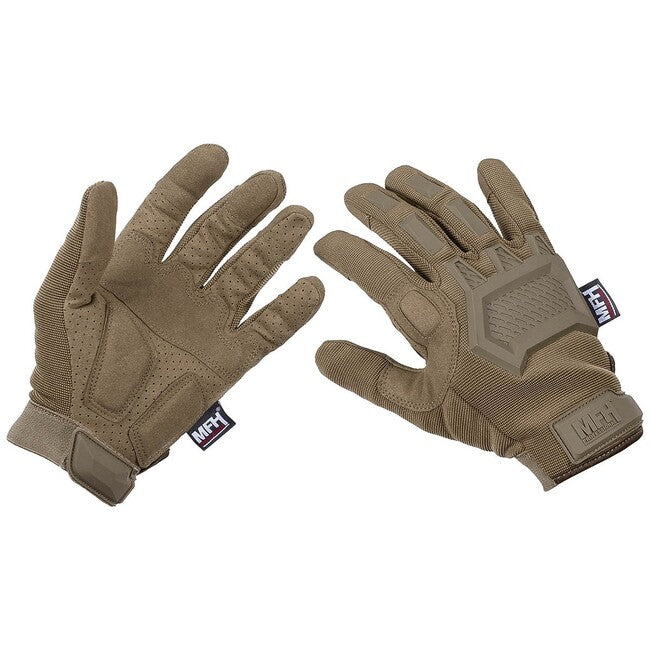 MFH Professional Action Tactical Gloves, Coyote Tan