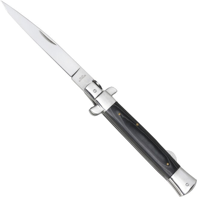 Haller Tame Stiletto Micarta Pocket Knife