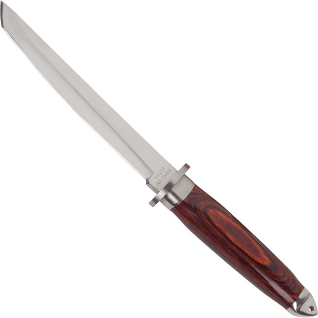 Haller Tanto Fixed Blade Knife with Pakkawood Handle