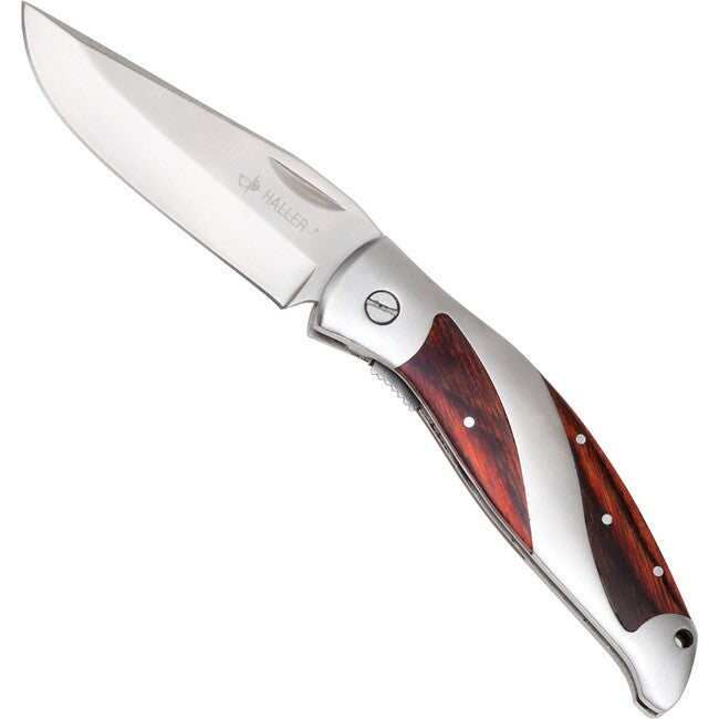 Haller Pocket Knife Taschenme Wood Handle