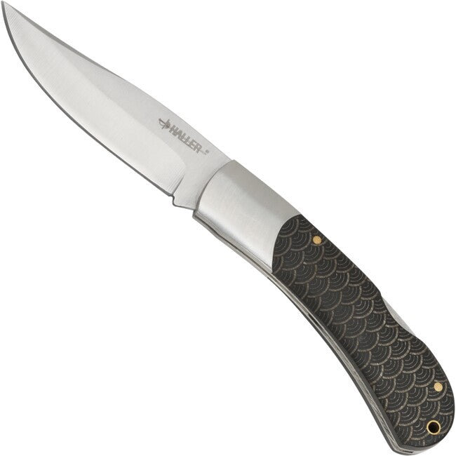 Haller Pocket Knife Taschenmesse Pakkaholz Handle