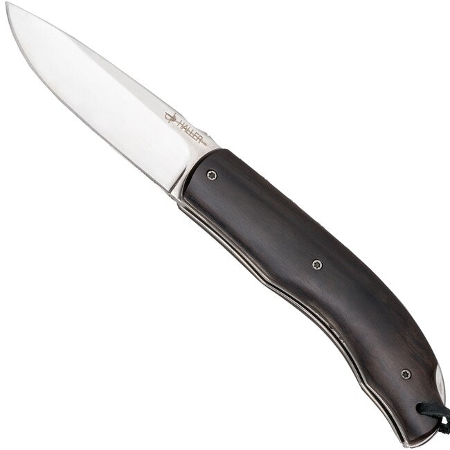 Haller Pocket Knife Ebonwood Handle