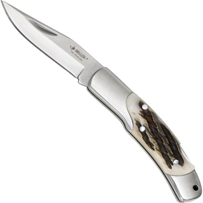 Haller Pocket Knife Griffbesch Bone