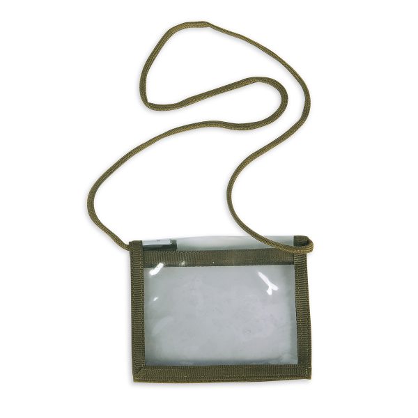 Tasmanian Tiger ID Holder Neck Pouch, Olive