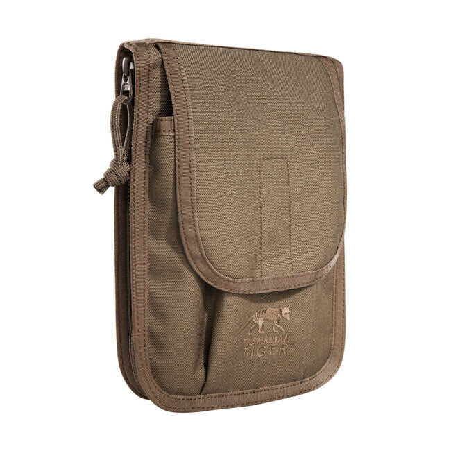 Tasmanian Tiger Note Book Pocket, Coyote Brown