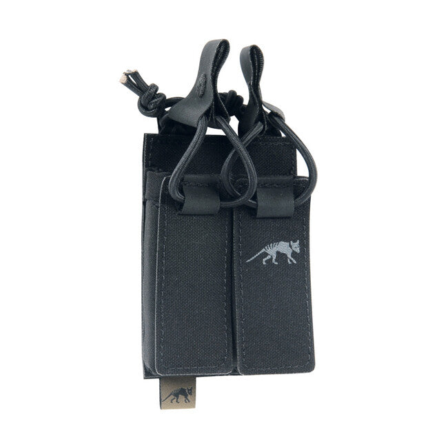 Tasmanian Tiger DBL Pistol Mag Pouch BEL VL, Black