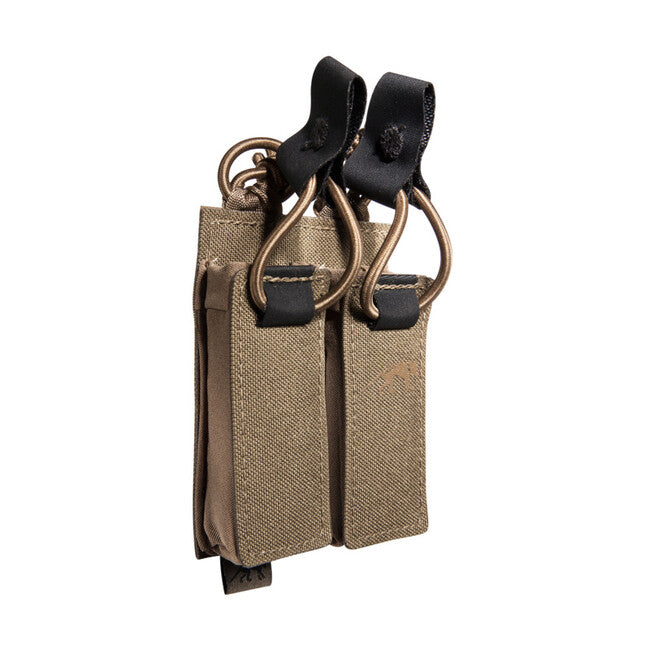 Tasmanian Tiger Double Pistol Magazine Pouch BEL VL, Coyote Brown
