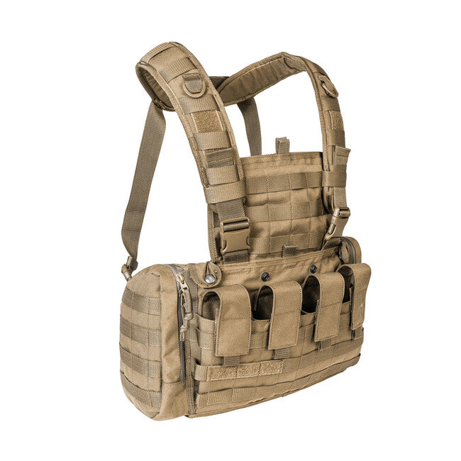 Tasmanian Tiger Rig MkII Chest Rig with Side Pockets, Khaki
