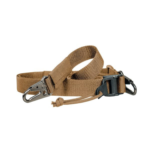 Tasmanian Tiger Two-Point Rifle Sling with Carabiner, Coyote Brown