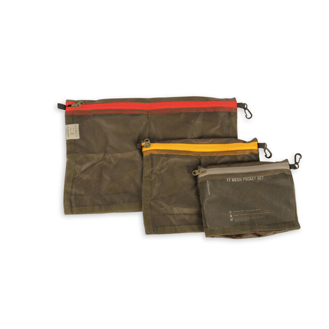 Tasmanian Tiger Mesh Pocket Set, Olive