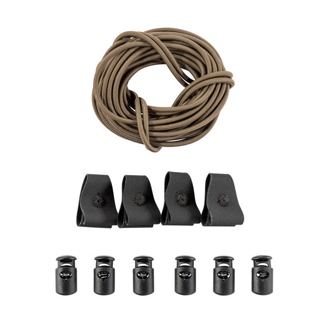 Tasmanian Tiger Bungee Cord Set, Coyote Brown