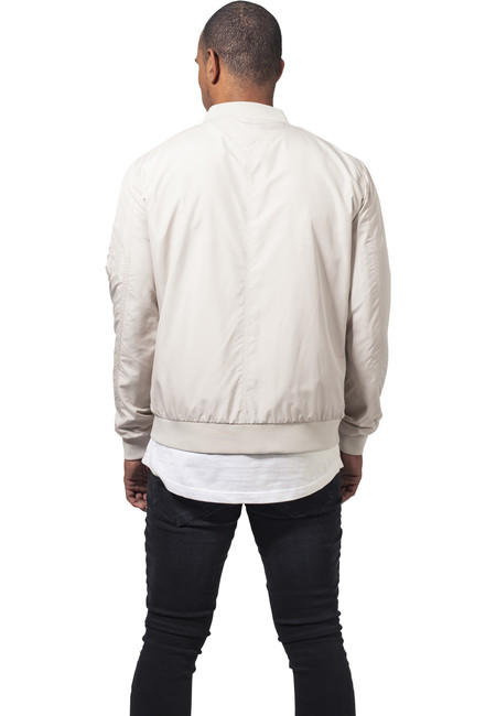 Urban Classics Light Bomber Jacket, Beige