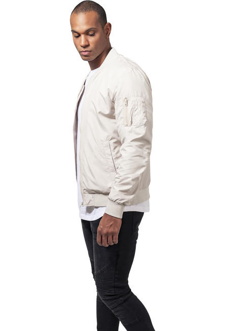 Urban Classics Light Bomber Jacket, Beige