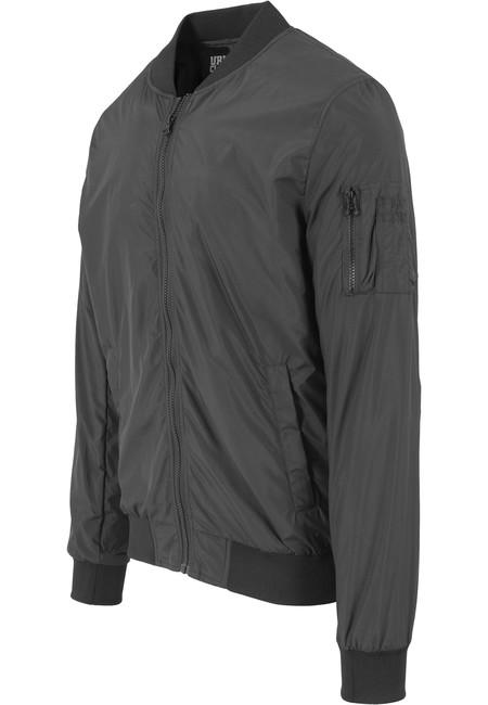 Urban Classics Light Bomber Jacket, Black