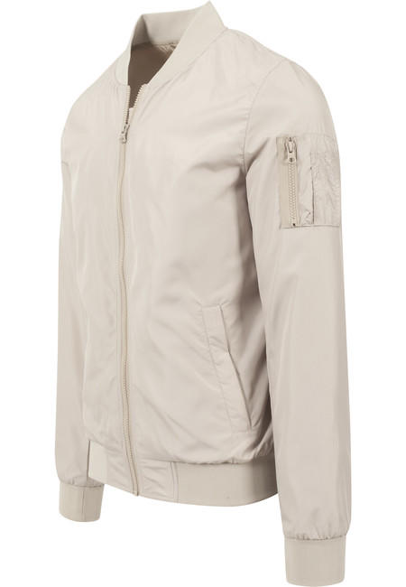 Urban Classics Light Bomber Jacket, Beige
