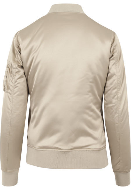 Urban Classics Women's Satin Bomber Jacket