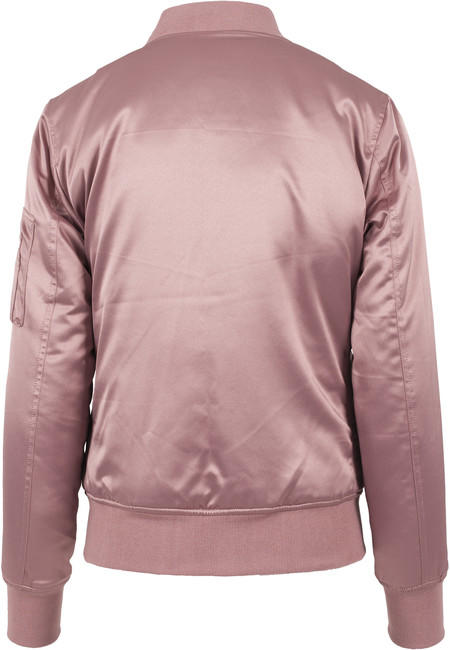 Urban Classics dámska saténová bomber bunda