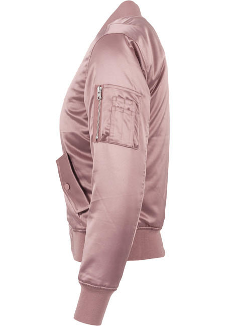Urban Classics dámska saténová bomber bunda