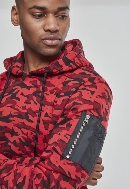 Urban Classics Men's Camouflage Hoodie