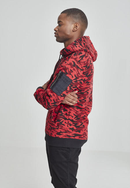 Urban Classics Men's Camouflage Hoodie