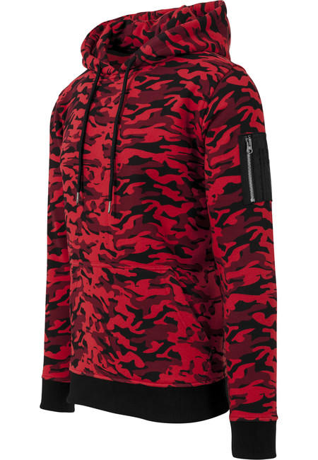 Urban Classics Men's Camouflage Hoodie