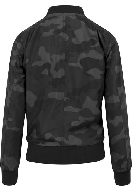 Urban Classics Women's Light Bomber Jacket, Camo