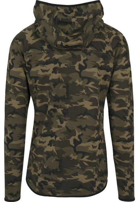 Urban Classics Men's Camo Zip Hoodie