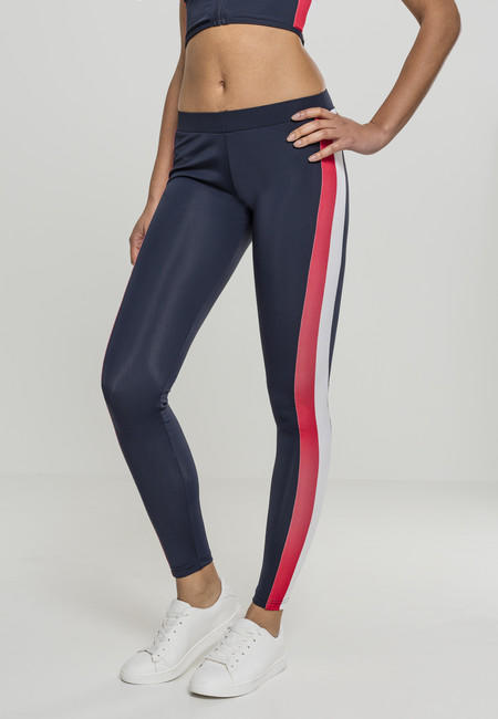 Urban Classics Side Stripe γυναικείο κολάν, Navy