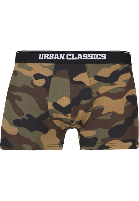 Urban Classics Boxers, 2-pack, Wood Camo